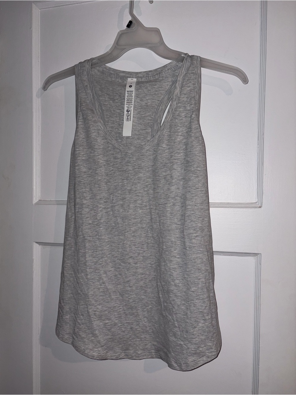 NWT Lululemon size 12  Light Gray Women's Tank Top